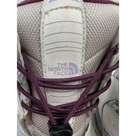 The North Face Girls Winter Snow Boots Size 4 Gray Toggle Waterproof Outdoors - Picture 2 of 16